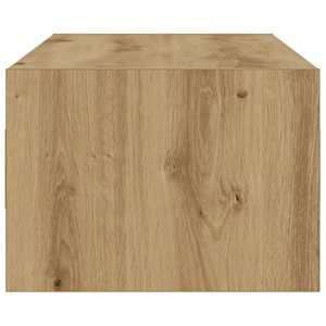 TV skříňka s LED osvětlením dub artisan 100X35,5x25 cm - obrázek 8