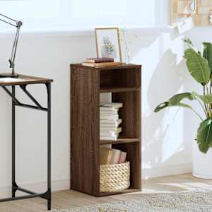 vidaXL Bibliotecă, stejar maro, 34x31x80 cm, lemn prelucrat