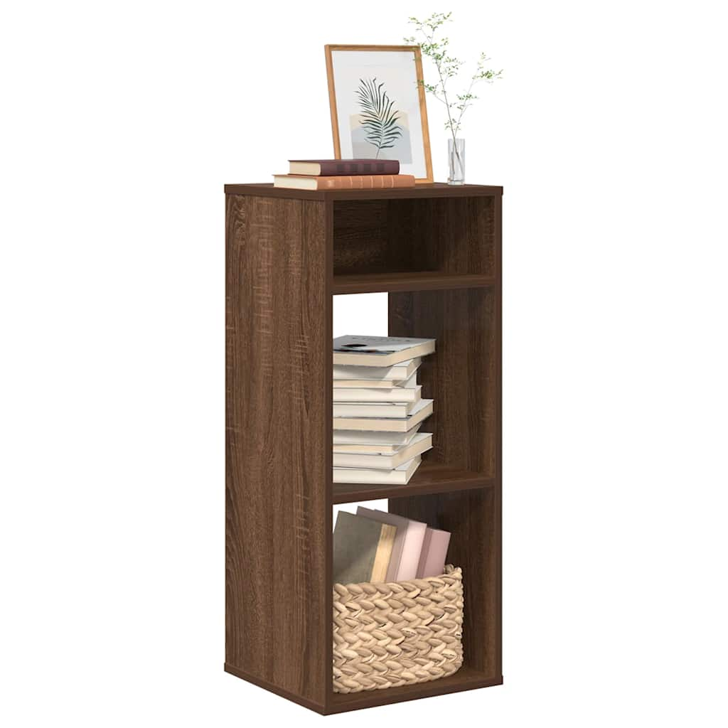 vidaXL Bücherregal Braun Eichen-Optik 34x31x80 cm Holzwerkstoff