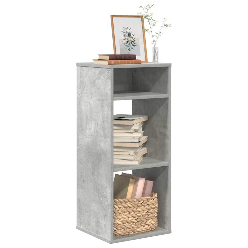 vidaXL bogreol 34x31x80 cm konstrueret træ betongrå