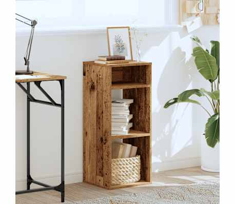 vidaXL Bibliotecă, lemn vechi, 34x31x80 cm, lemn prelucrat