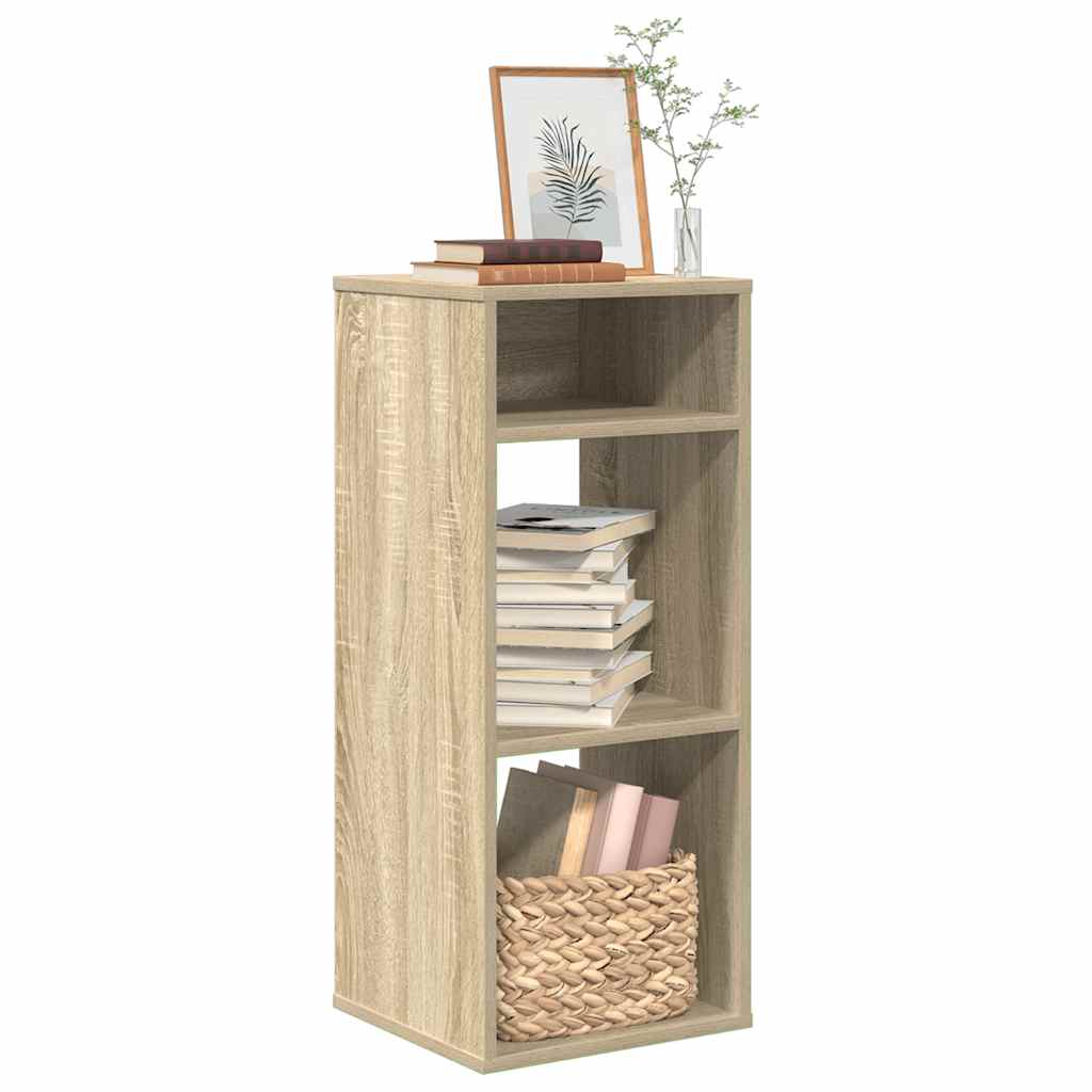 vidaXL Bücherregal Sonoma-Eiche 34x31x80 cm Holzwerkstoff