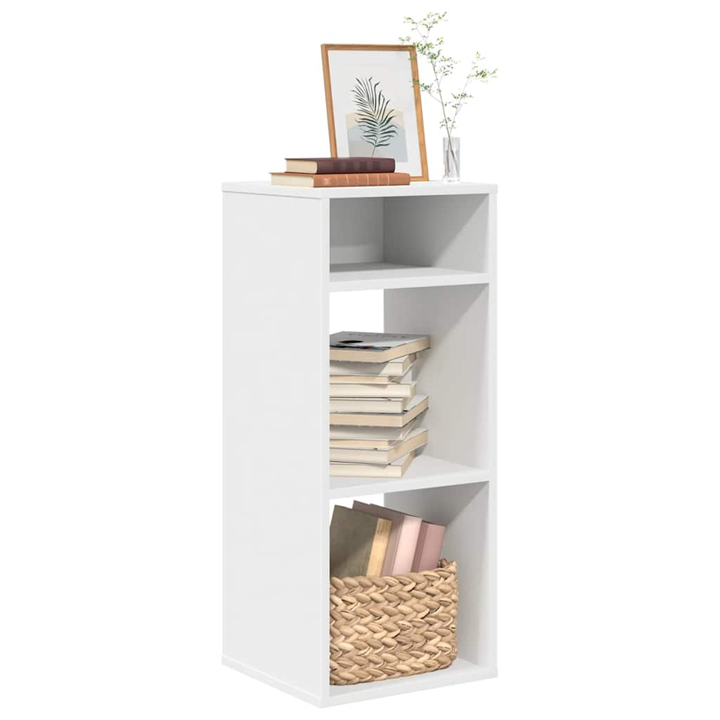 vidaXL Bücherregal Weiß 34x31x80 cm Holzwerkstoff