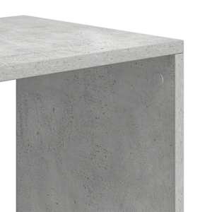 Knihovna betonově šedá 66x31x112 cm kompozitní dřevo - obrázek 7