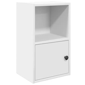 vidaXL raamaturiiul Valge 31x24x52 cm Engineered Wood