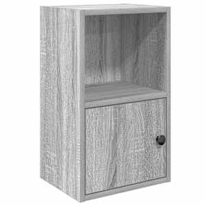 vidaXL raamaturiiul, hall Sonoma tamm, 31x24x52 cm, tehispuit
