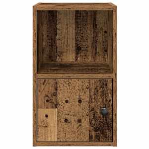 Knihovna old wood 31x24x52 cm kompozitní dřevo - obrázek 5