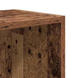 Knihovna old wood 31x24x52 cm kompozitní dřevo - obrázek 9