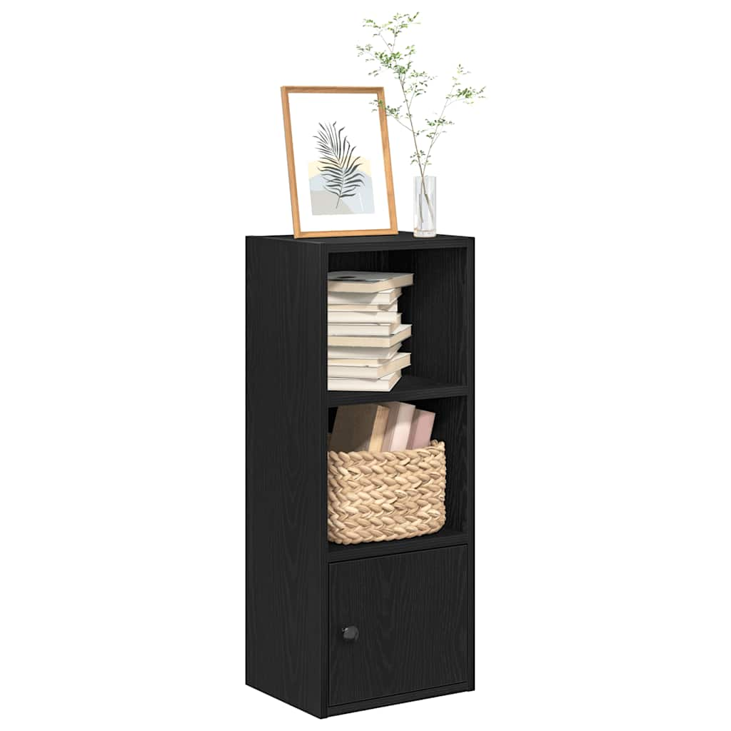 vidaXL Bibliotecă Stejar negru 31x24x77 cm Lemn prelucrat