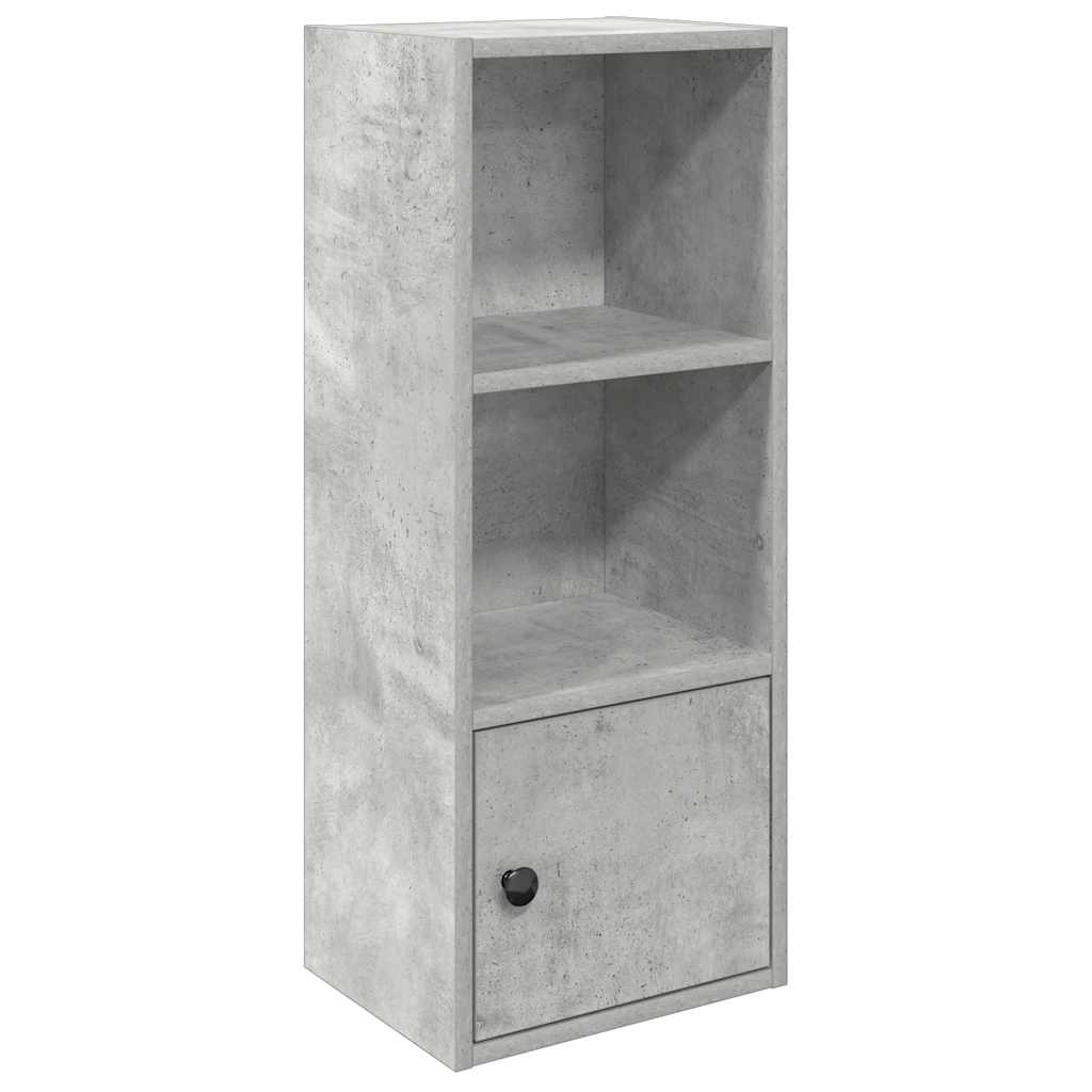 vidaXL Knihovna betonově šedá 31x24x77 cm kompozitní dřevo