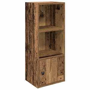 Knihovna old wood 31x24x77 cm kompozitní dřevo - obrázek 2