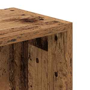 Knihovna old wood 31x24x77 cm kompozitní dřevo - obrázek 9