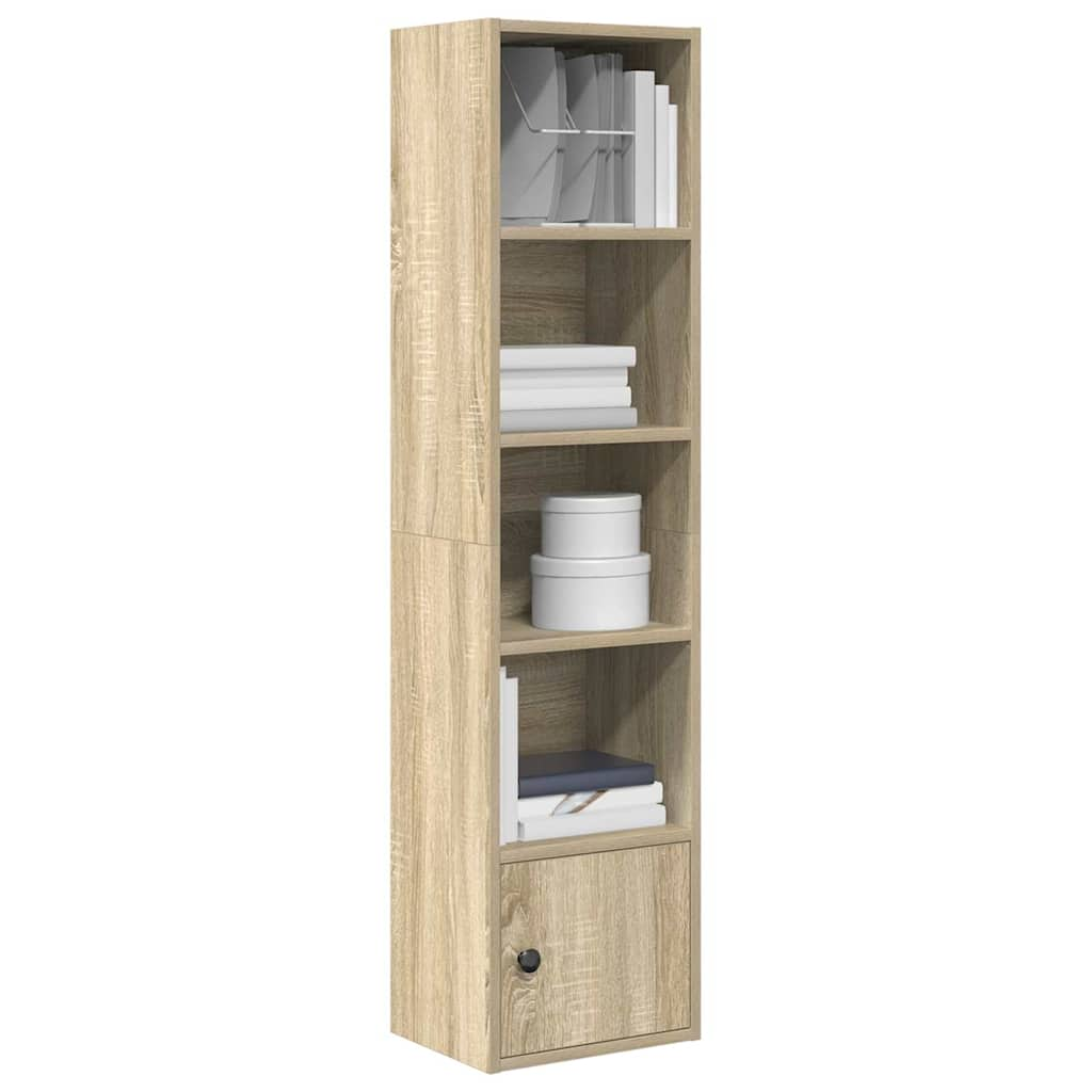 Bücherregal Sonoma-Eiche 31x24x127 cm Holzwerkstoff