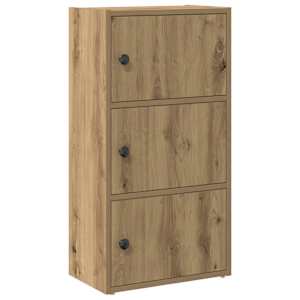 Knihovna dub artisan 40x24x77 cm kompozitní dřevo - obrázek 2