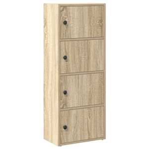 Knihovna dub sonoma 40x24x102 cm kompozitní dřevo - obrázek 2
