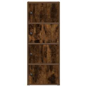 Knihovna kouřový dub 40x24x102 cm kompozitní dřevo - obrázek 4