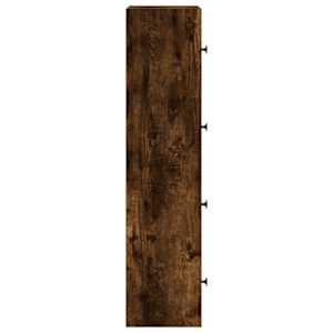 Knihovna kouřový dub 40x24x102 cm kompozitní dřevo - obrázek 6