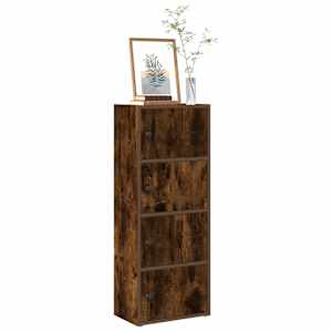 Knihovna kouřový dub 40x24x102 cm kompozitní dřevo - obrázek 1