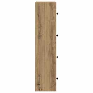 Knihovna dub artisan 40x24x102 cm kompozitní dřevo - obrázek 6