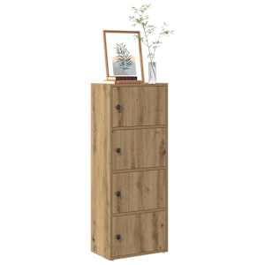 Knihovna dub artisan 40x24x102 cm kompozitní dřevo - obrázek 1