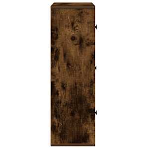 Knihovna kouřový dub 60x24x76,5 cm kompozitní dřevo - obrázek 6