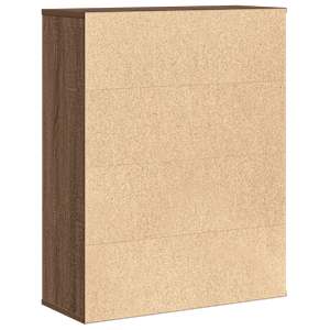 Knihovna hnědý dub 60x24x76,5 cm kompozitní dřevo - obrázek 7