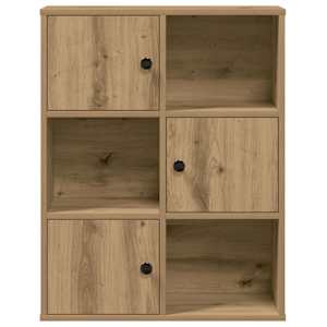 Knihovna dub artisan 60x24x76,5 cm kompozitní dřevo - obrázek 5