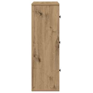 Knihovna dub artisan 60x24x76,5 cm kompozitní dřevo - obrázek 6