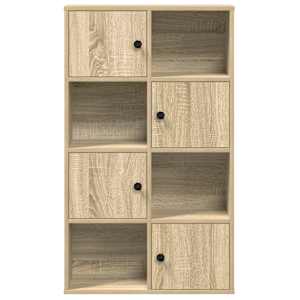 Knihovna dub sonoma 60x24x101,5 cm kompozitní dřevo - obrázek 4