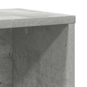 Knihovna betonově šedá 60x24x101,5 cm kompozitní dřevo - obrázek 9