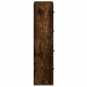 Knihovna kouřový dub 60x24x101,5 cm kompozitní dřevo - obrázek 6
