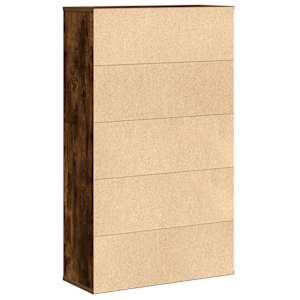 Knihovna kouřový dub 60x24x101,5 cm kompozitní dřevo - obrázek 7
