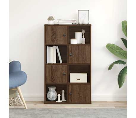 vidaXL Bibliotecă, stejar maro, 60x24x101,5 cm, lemn prelucrat