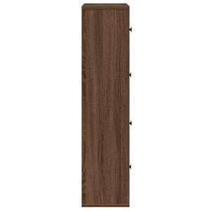 Knihovna hnědý dub 60x24x101,5 cm kompozitní dřevo - obrázek 6