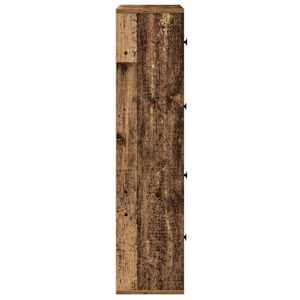 Knihovna staré dřevo 60x24x101,5 cm kompozitní dřevo - obrázek 6