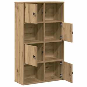 Knihovna dub artisan 60x24x101,5 cm kompozitní dřevo - obrázek 5