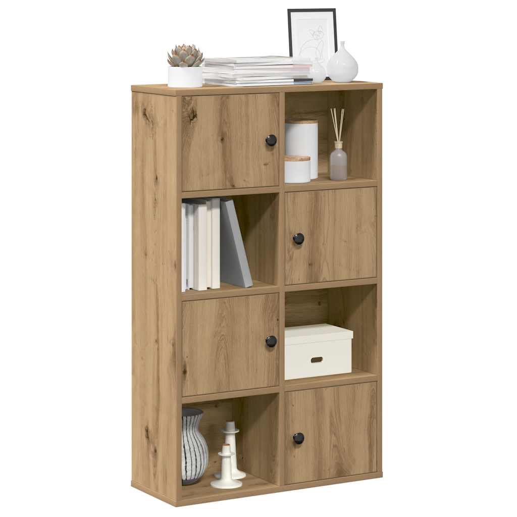 vidaXL Bücherregal Artisan-Eiche 60x24x101,5 cm Holzwerkstoff