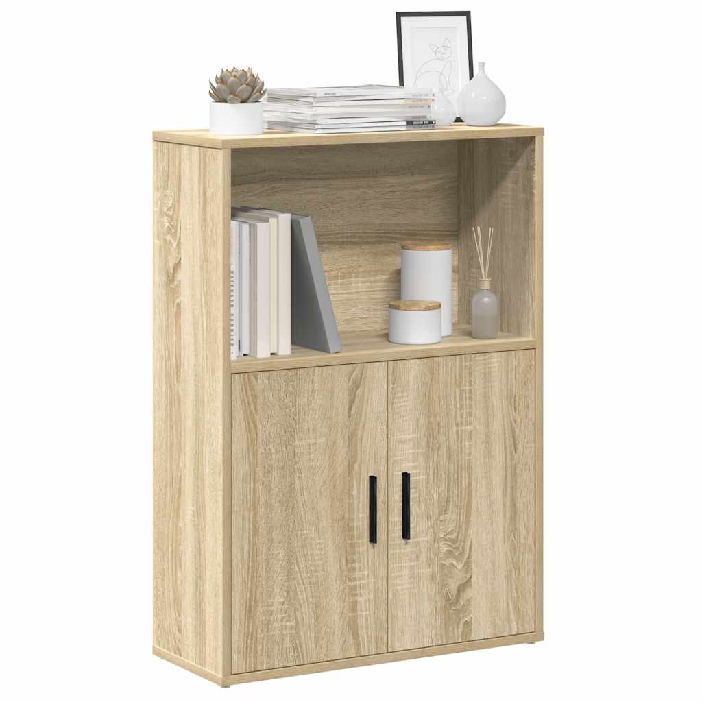 vidaXL Knihovna dub sonoma 60x24x85 cm kompozitní dřevo