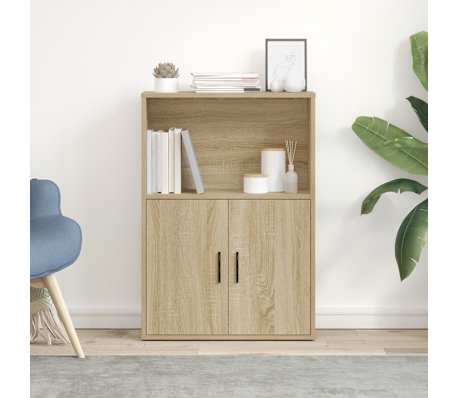 vidaXL Biblioth&egrave;que ch&ecirc;ne sonoma 60x24x85 cm bois d'ing&eacute;nierie