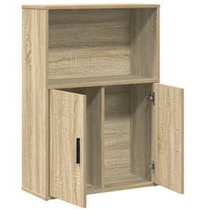 Knihovna dub sonoma 60x24x85 cm kompozitní dřevo - obrázek 5