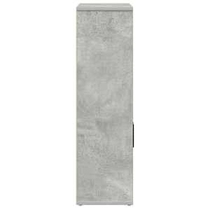 Knihovna betonově šedá 60x24x85 cm kompozitní dřevo - obrázek 5