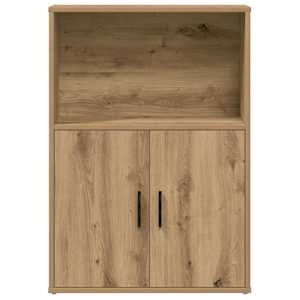 Knihovna dub artisan 60x24x85 cm kompozitní dřevo - obrázek 4