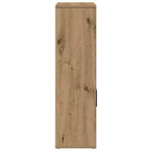 Knihovna dub artisan 60x24x85 cm kompozitní dřevo - obrázek 6