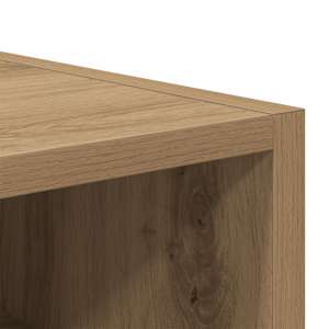 Knihovna dub artisan 60x24x85 cm kompozitní dřevo - obrázek 8