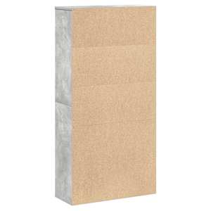 Knihovna betonově šedá 60x24x120 cm kompozitní dřevo - obrázek 6