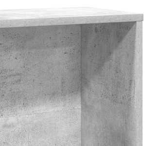 Knihovna betonově šedá 60x24x120 cm kompozitní dřevo - obrázek 8