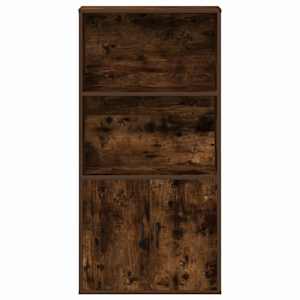 Knihovna kouřový dub 60x24x120 cm kompozitní dřevo - obrázek 4