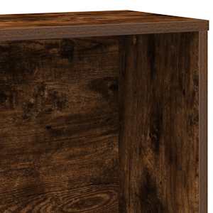 Knihovna kouřový dub 60x24x120 cm kompozitní dřevo - obrázek 8