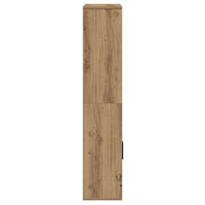 Knihovna dub artisan 60x24x120 cm kompozitní dřevo - obrázek 5