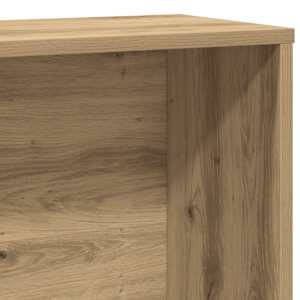 Knihovna dub artisan 60x24x120 cm kompozitní dřevo - obrázek 8